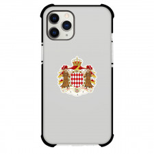 Monaco Phone Case For iPhone Samsung Galaxy Pixel OnePlus Vivo Xiaomi Asus Sony Motorola Nokia - Monaco Coat of Arms Sticker