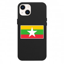 Myanmar Phone Case For iPhone Samsung Galaxy Pixel OnePlus Vivo Xiaomi Asus Sony Motorola Nokia - Myanmar Flag Sticker