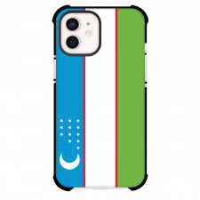 Uzbekistan Phone Case For iPhone Samsung Galaxy Pixel OnePlus Vivo Xiaomi Asus Sony Motorola Nokia - Uzbekistan Flag Poster