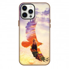 Native American Phone Case For iPhone Samsung Galaxy Pixel OnePlus Vivo Xiaomi Asus Sony Motorola Nokia - Native American Warrior Eagle Silhouette Poster