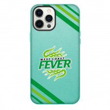 West Coast Fever Phone Case For iPhone Samsung Galaxy Pixel OnePlus Vivo Xiaomi Asus Sony Motorola Nokia - Large Logo With Stripe