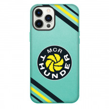 Manchester Thunder Phone Case For iPhone Samsung Galaxy Pixel OnePlus Vivo Xiaomi Asus Sony Motorola Nokia - Large Logo With Stripe