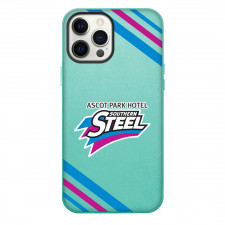 Southern Steel Phone Case For iPhone Samsung Galaxy Pixel OnePlus Vivo Xiaomi Asus Sony Motorola Nokia - Large Logo With Stripe