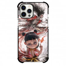 Ne Zha Phone Case For iPhone Samsung Galaxy Pixel OnePlus Vivo Xiaomi Asus Sony Motorola Nokia - Ne Zha If There Is No Way Ahead Anime Painting Poster
