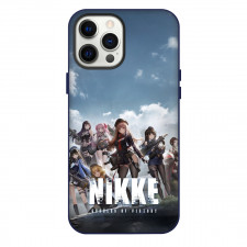 Goddess of Victory Nikke Phone Case For iPhone Samsung Galaxy Pixel OnePlus Vivo Xiaomi Asus Sony Motorola Nokia - Characters Fierce Guns Poster Sky Background