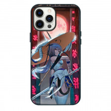 Goddess of Victory Nikke Scarlet Phone Case For iPhone Samsung Galaxy Pixel OnePlus Vivo Xiaomi Asus Sony Motorola Nokia - Scarlet Back Holding Sword Portrait Poster