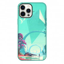 No Man's Sky Phone Case For iPhone Samsung Galaxy Pixel OnePlus Vivo Xiaomi Asus Sony Motorola Nokia - No Man's Sky Pre Launch Illustration Poster