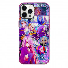 No Game No Life Shiro Phone Case For iPhone Samsung Galaxy Pixel OnePlus Vivo Xiaomi Asus Sony Motorola Nokia - Shiro Collage Poster