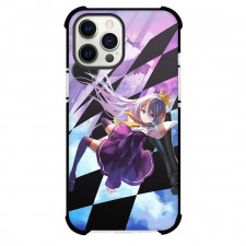 No Game No Life Shiro Phone Case For iPhone Samsung Galaxy Pixel OnePlus Vivo Xiaomi Asus Sony Motorola Nokia - Shiro Sitting On Chess Board Illustration Art