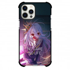 No Game No Life Shiro Phone Case For iPhone Samsung Galaxy Pixel OnePlus Vivo Xiaomi Asus Sony Motorola Nokia - Shiro Wear School Uniform And Crown Poster