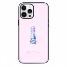 No Game No Life King Chess Phone Case For iPhone Samsung Galaxy Pixel OnePlus Vivo Xiaomi Asus Sony Motorola Nokia - King Chess Illustration Art On Pink Background