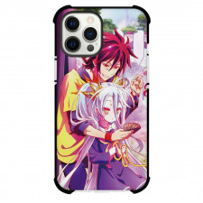 No Game No Life Phone Case For iPhone Samsung Galaxy Pixel OnePlus Vivo Xiaomi Asus Sony Motorola Nokia - Sora And Shiro Playing Cards Illustration Art