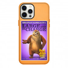 The Nut Job Jimmy Phone Case For iPhone Samsung Galaxy Pixel OnePlus Vivo Xiaomi Asus Sony Motorola Nokia - Jimmy Standing On Purple Background Sticker