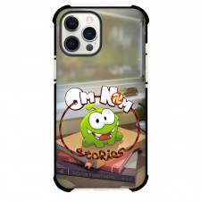 Om Nom Stories Phone Case For iPhone And Samsung Galaxy - Om Nom Stories With Logo