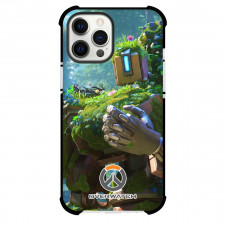 Overwatch Bastion Phone Case For iPhone Samsung Galaxy Pixel OnePlus Vivo Xiaomi Asus Sony Motorola Nokia - Bastion Portrait On Forest Background