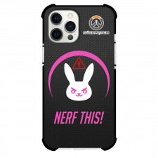 Overwatch D Va Phone Case For iPhone Samsung Galaxy Pixel OnePlus Vivo Xiaomi Asus Sony Motorola Nokia - D Va Symbol On Black Background