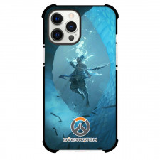 Overwatch Hanzo Phone Case For iPhone Samsung Galaxy Pixel OnePlus Vivo Xiaomi Asus Sony Motorola Nokia - Hanzo Portrait On Sea Background