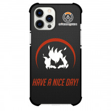 Overwatch Junkrat Phone Case For iPhone Samsung Galaxy Pixel OnePlus Vivo Xiaomi Asus Sony Motorola Nokia - Junkrat Symbol On Black Background