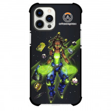 Overwatch Lucio Phone Case For iPhone Samsung Galaxy Pixel OnePlus Vivo Xiaomi Asus Sony Motorola Nokia - Lucio Attack Mode Portrait On Black Background