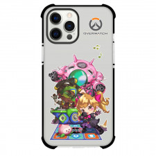 Overwatch Phone Case For iPhone Samsung Galaxy Pixel OnePlus Vivo Xiaomi Asus Sony Motorola Nokia - Lucio And DVa Singing Cartoon Art Sticker
