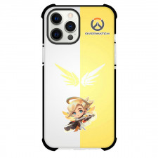 Overwatch Mercy Phone Case For iPhone Samsung Galaxy Pixel OnePlus Vivo Xiaomi Asus Sony Motorola Nokia - Mercy Chibi Art Sticker