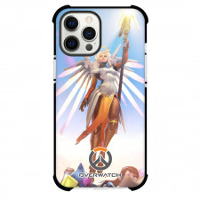 Overwatch Mercy Phone Case For iPhone Samsung Galaxy Pixel OnePlus Vivo Xiaomi Asus Sony Motorola Nokia - Mercy Flying Illustration