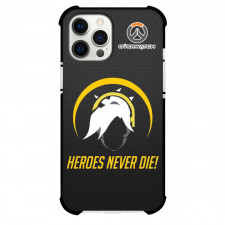 Overwatch Mercy Phone Case For iPhone Samsung Galaxy Pixel OnePlus Vivo Xiaomi Asus Sony Motorola Nokia - Mercy Symbol On Black Background