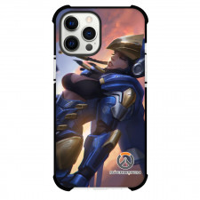 Overwatch Pharah Phone Case For iPhone Samsung Galaxy Pixel OnePlus Vivo Xiaomi Asus Sony Motorola Nokia - Pharah Side Portrait Illustration