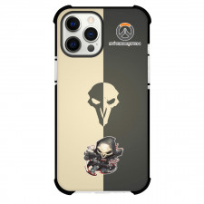 Overwatch Reaper Phone Case For iPhone Samsung Galaxy Pixel OnePlus Vivo Xiaomi Asus Sony Motorola Nokia - Reaper Chibi Art Sticker