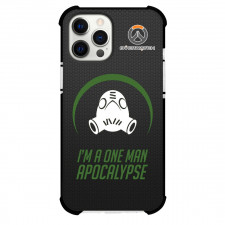 Overwatch Roadhog Phone Case For iPhone Samsung Galaxy Pixel OnePlus Vivo Xiaomi Asus Sony Motorola Nokia - Roadhog Symbol On Black Background