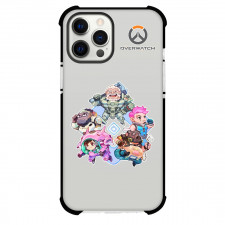 Overwatch Phone Case For iPhone Samsung Galaxy Pixel OnePlus Vivo Xiaomi Asus Sony Motorola Nokia - Team Tank Cartoon Art Sticker