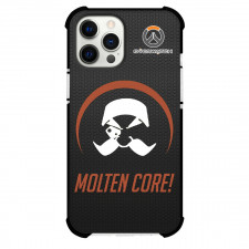Overwatch Torbjorn Phone Case For iPhone Samsung Galaxy Pixel OnePlus Vivo Xiaomi Asus Sony Motorola Nokia - Torbjorn Symbol On Black Background