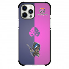 Overwatch Widowmaker Phone Case For iPhone Samsung Galaxy Pixel OnePlus Vivo Xiaomi Asus Sony Motorola Nokia - Widowmaker Chibi Art Sticker