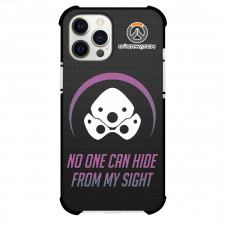 Overwatch Widowmaker Phone Case For iPhone Samsung Galaxy Pixel OnePlus Vivo Xiaomi Asus Sony Motorola Nokia - Widowmaker Symbol On Black Background