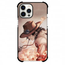One Piece Ace Phone Case For iPhone and Samsung Galaxy Devices - Ace Side Portrait White Background