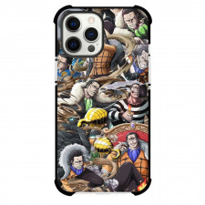 One Piece Crocodile Phone Case For iPhone Samsung Galaxy Pixel OnePlus Vivo Xiaomi Asus Sony Motorola Nokia - Crocodile Collage