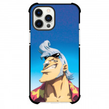 One Piece Franky Phone Case For iPhone Samsung Galaxy Pixel OnePlus Vivo Xiaomi Asus Sony Motorola Nokia - Franky Portrait On Sky Background