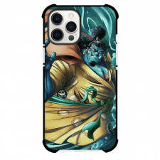 One Piece Jinbei Phone Case For iPhone and Samsung Galaxy Devices - Jinbei Fighting Pose Illustration