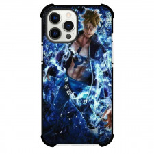One Piece Marco Phone Case For iPhone and Samsung Galaxy Devices - Marco Portrait Black Background