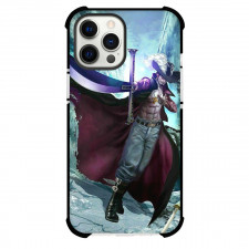 One Piece Mihawk Phone Case For iPhone and Samsung Galaxy Devices - Mihawk Holding Sword Illustration
