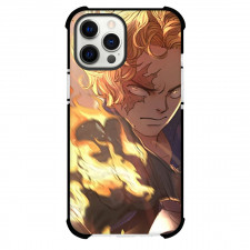 One Piece Sabo Phone Case For iPhone and Samsung Galaxy Devices - Sabo Fight Pose Illustration