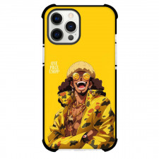 One Piece Usopp Phone Case For iPhone Samsung Galaxy Pixel OnePlus Vivo Xiaomi Asus Sony Motorola Nokia - Usopp Smiling On Yellow Background