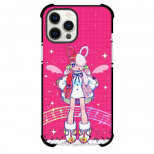One Piece Uta Phone Case For iPhone Samsung Galaxy Pixel OnePlus Vivo Xiaomi Asus Sony Motorola Nokia - One Piece Uta Chibi Art On Pink Background