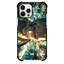 One Piece Zoro Phone Case For iPhone and Samsung Galaxy Devices - Zoro Bloody Portrait Illustration