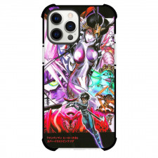 One Punch Man Phone Case For iPhone and Samsung Galaxy Devices - One Punch Man Characters Collage Monsters
