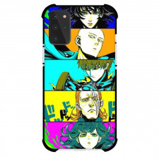 One Punch Man Phone Case For iPhone and Samsung Galaxy Devices - One Punch Man Characters Collage Painting