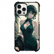 One Punch Man Fubuki Phone Case For iPhone and Samsung Galaxy Devices - Fubuki Green Ball Gown
