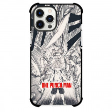One Punch Man Kid Emperor Phone Case For iPhone and Samsung Galaxy Devices - Kid Emperor Attack Mode Comic Scenes