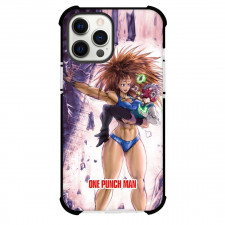 One Punch Man Mizuki Phone Case For iPhone and Samsung Galaxy Devices - Mizuki Saving Kid Emperor