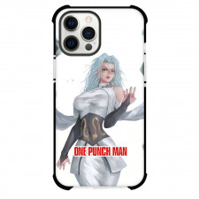 One Punch Man Psykos Phone Case For iPhone and Samsung Galaxy Devices - Psykos Portrait Pianting On White Background